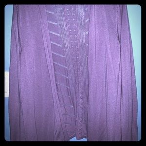 Maurice’s lavender vented shrug